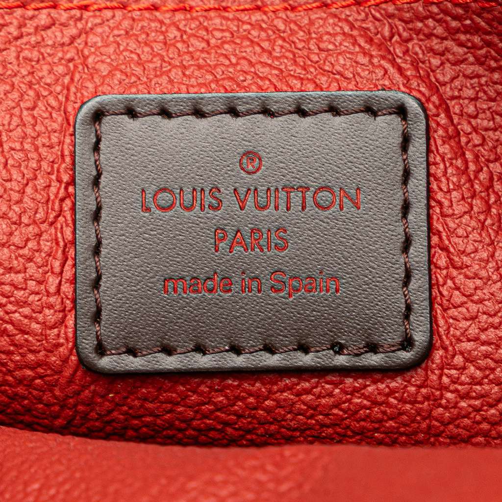 Louis Vuitton Damier Ebene Cosmetic Pouch PM - Side view