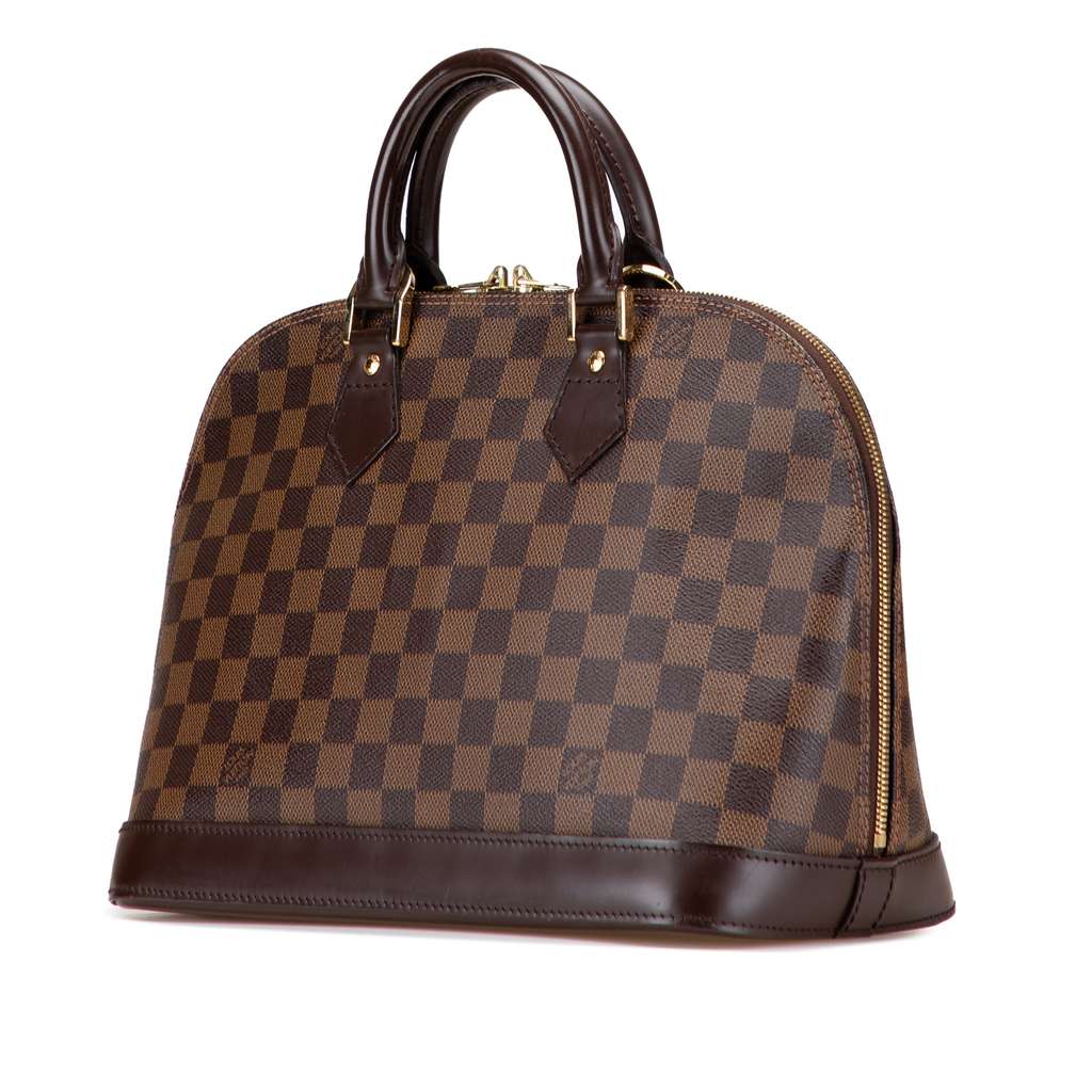 Louis Vuitton Damier Ebene Alma PM - Back view
