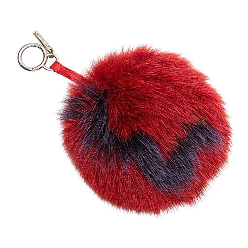 Fendi Fox Fur Pompom Bag Charm - 4