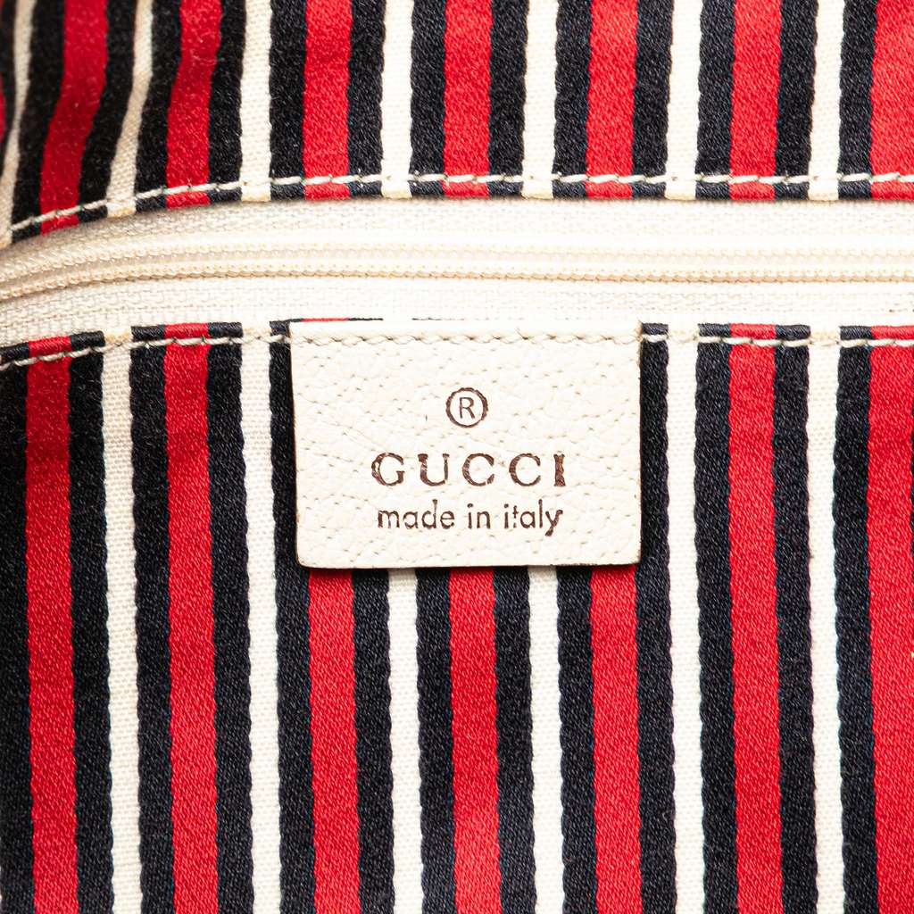 Gucci 85th Anniversary Canvas Logo Abbey D Ring Tote - 5