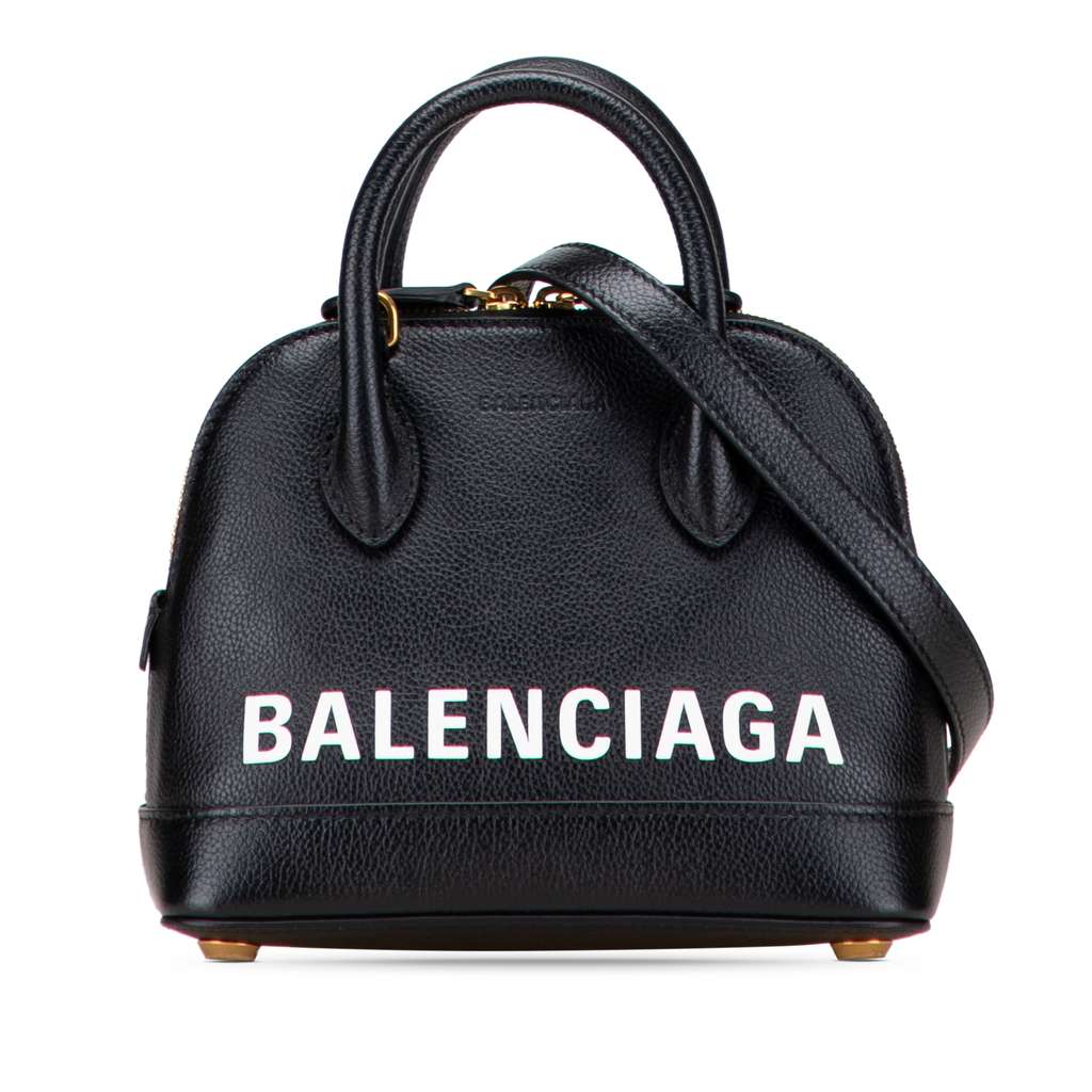 Balenciaga XXS Calfskin Ville Top Handle Bag