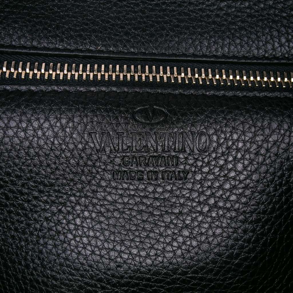 Valentino Small Grainy Calfskin Rockstud Flip Lock Messenger Bag - 5