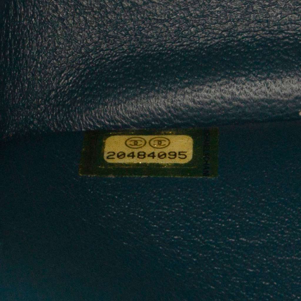 Chanel Jumbo Classic Iridescent Caviar Double Flap - Side view