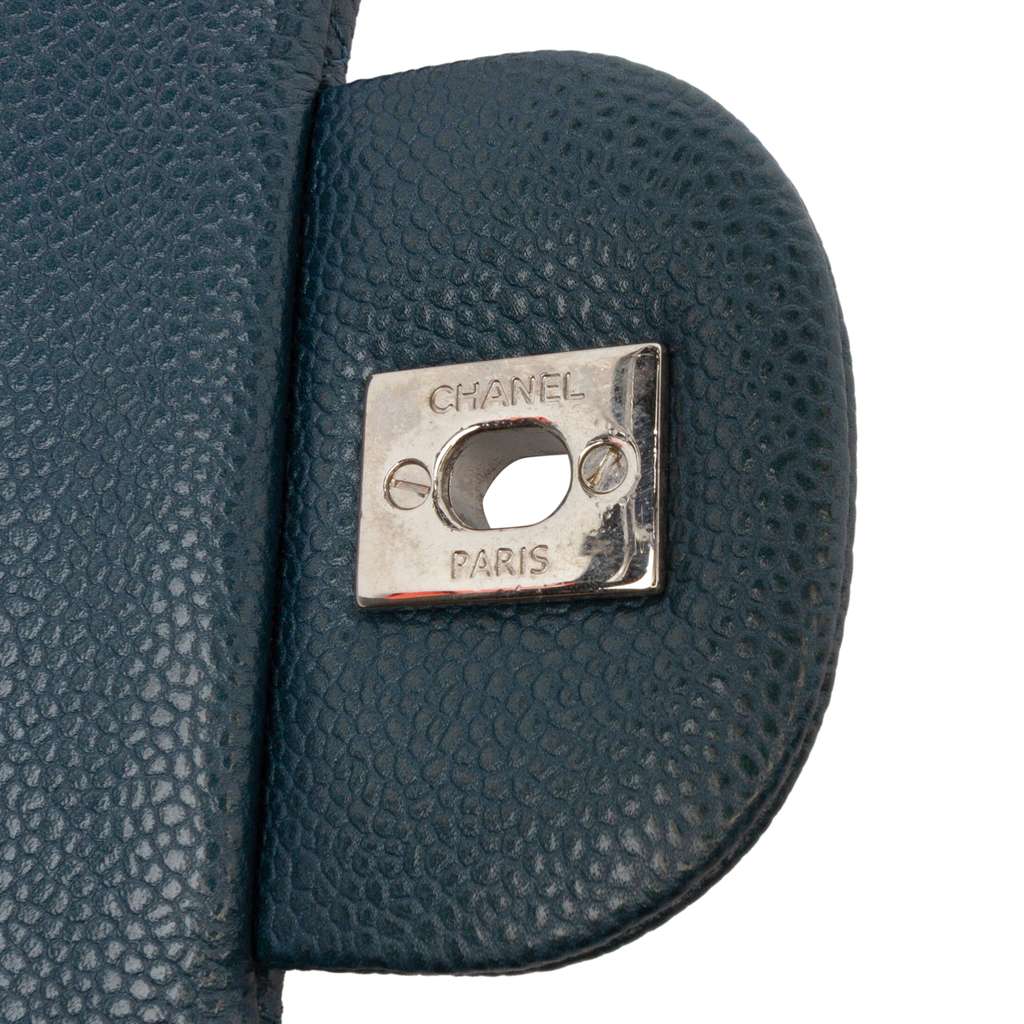 Chanel Jumbo Classic Iridescent Caviar Double Flap - Image 10