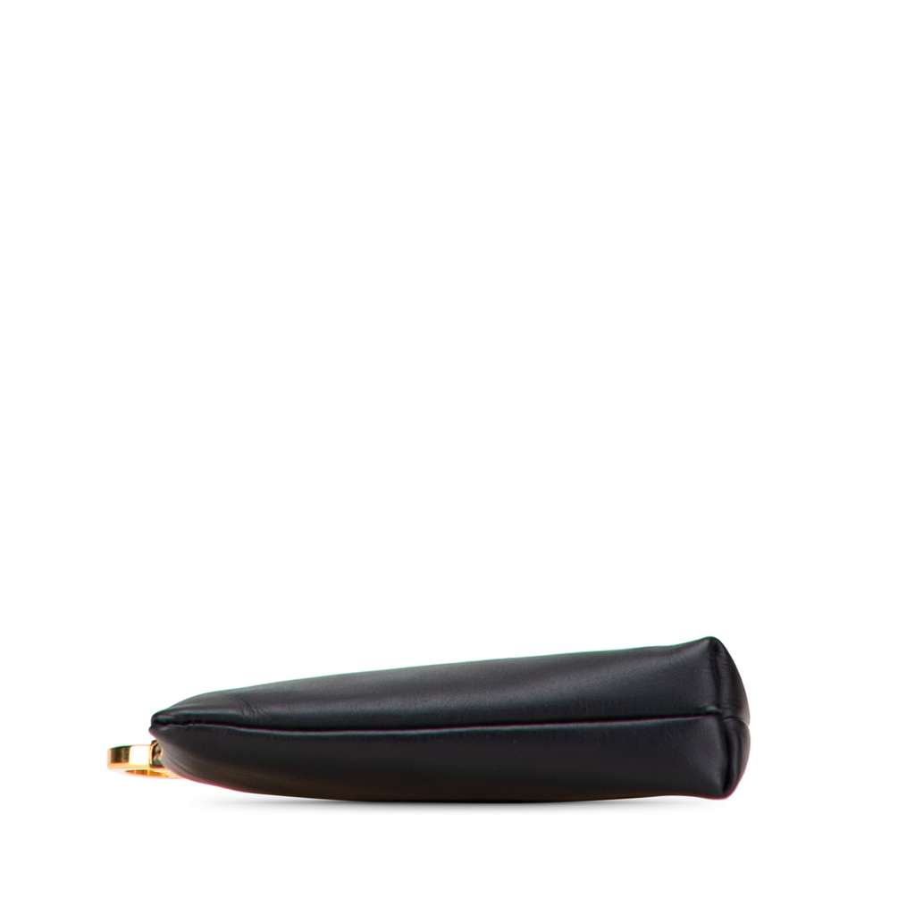 Salvatore Ferragamo Leather Gancini Coin Pouch - Image 6