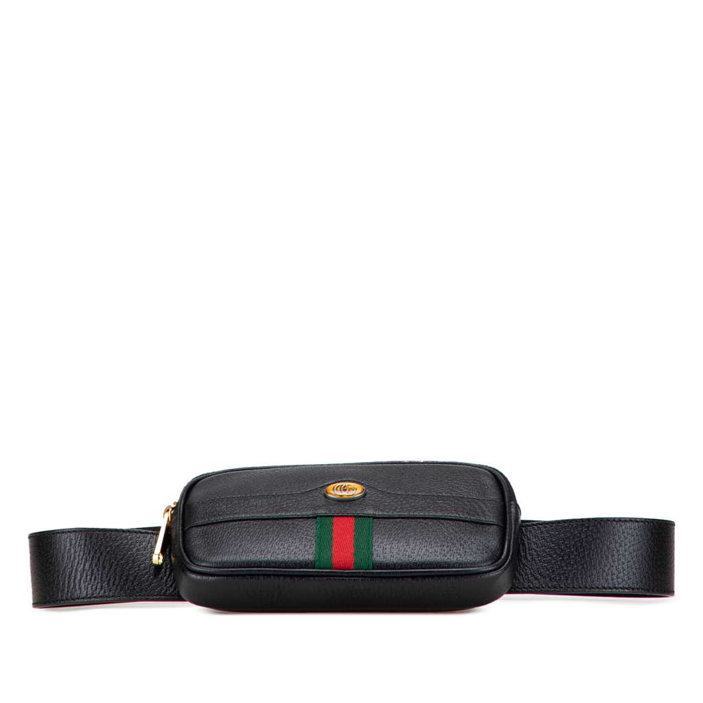 Gucci Small Leather Ophidia Belt Bag - Image 6