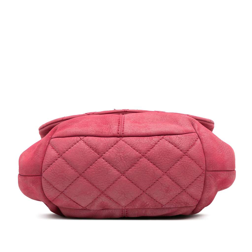 Chanel Mini Quilted Nubuck Trianon Messenger Flap - Image 6