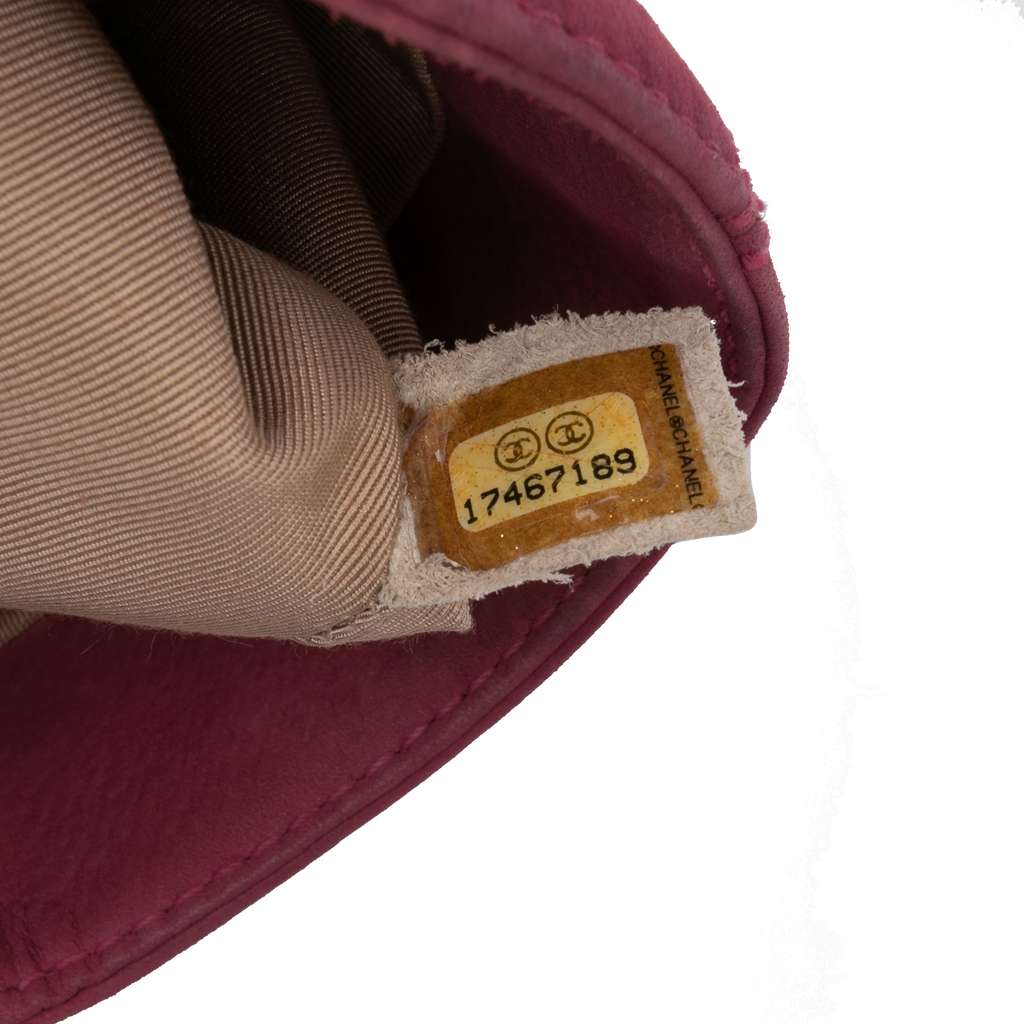 Chanel Mini Quilted Nubuck Trianon Messenger Flap - Side view