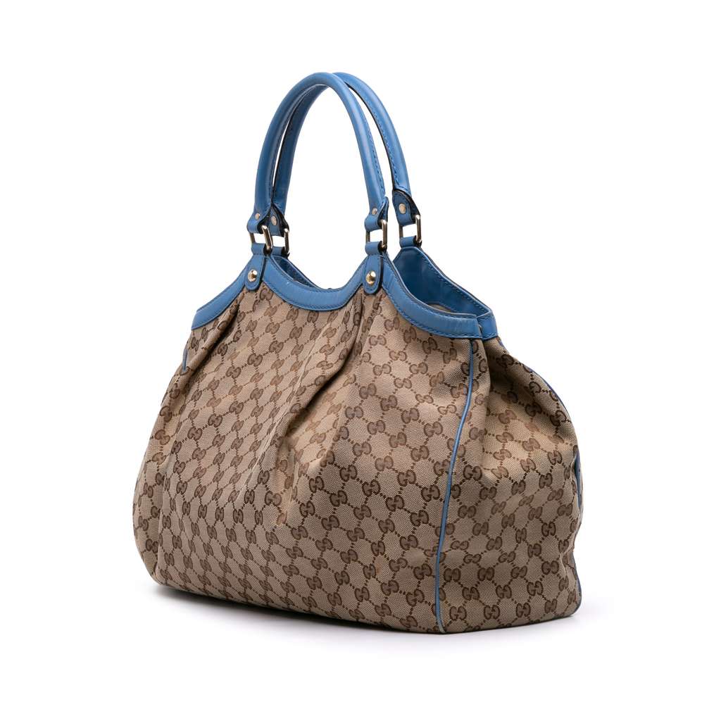 Gucci Large GG Canvas Sukey Tote - 2