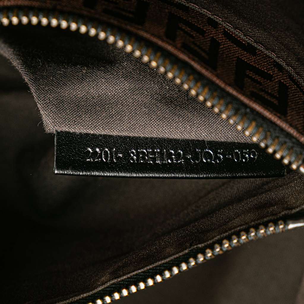 Fendi Zucchino Canvas Tote - Side view