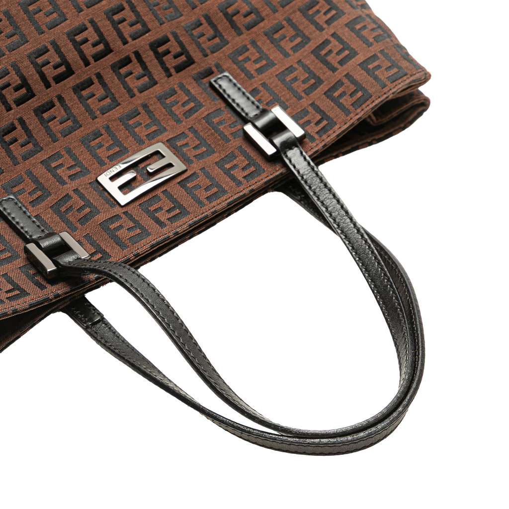 Fendi Zucchino Canvas Tote - Image 12