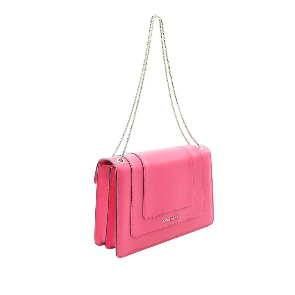 Bvlgari Medium Calfskin Serpenti Forever Shoulder Bag - 2