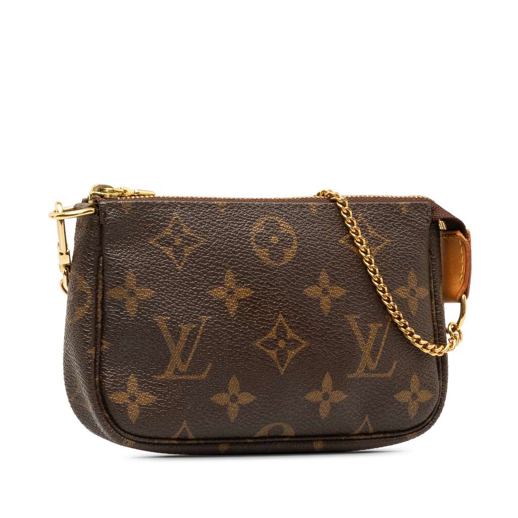 Louis Vuitton Monogram Mini Pochette Accessoires - Back view