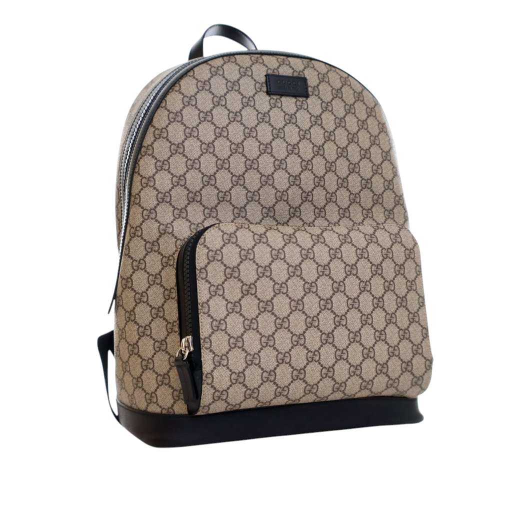 Gucci Medium GG Supreme Eden Backpack - Back view