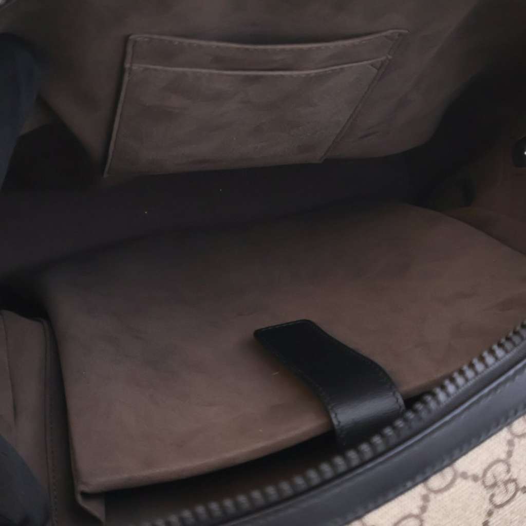 Gucci Medium GG Supreme Eden Backpack - Side view