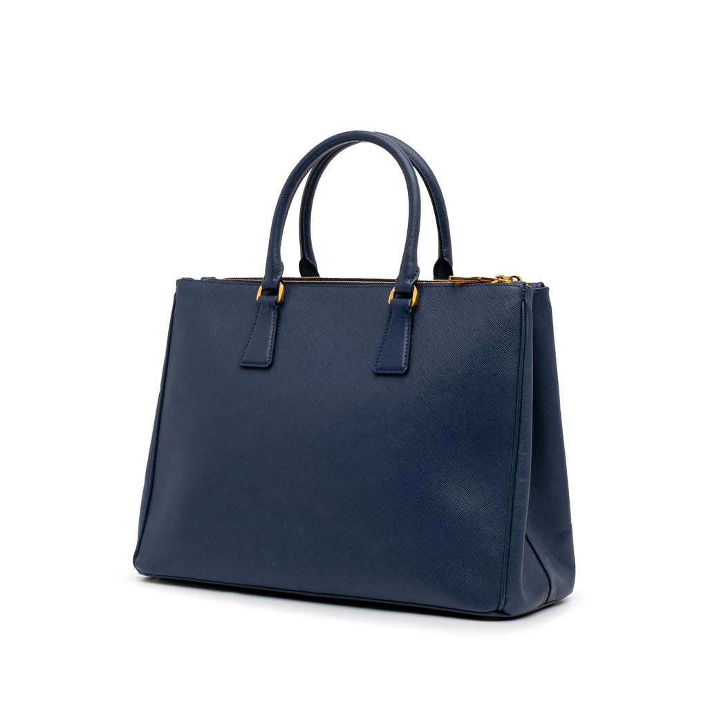 Prada Large Saffiano Lux Galleria Double Zip Tote - 2