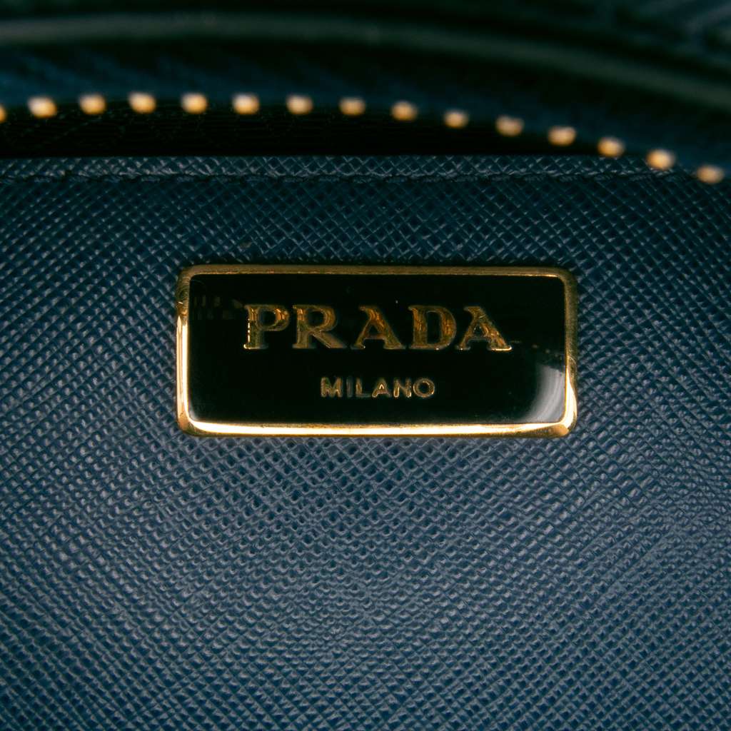 Prada Large Saffiano Lux Galleria Double Zip Tote - 5