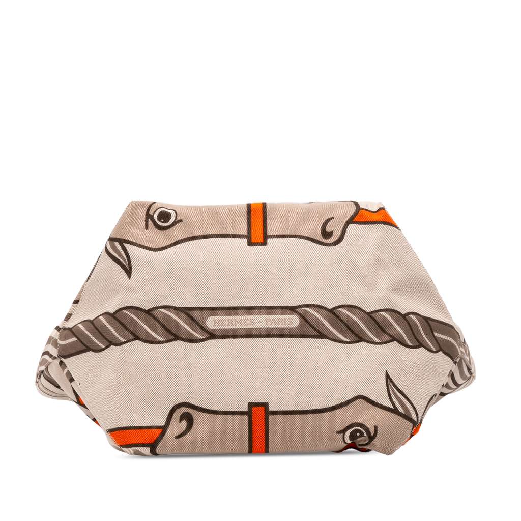 Hermès Toile H Plume Quadrige au Fil Steeple 31 - Image 6