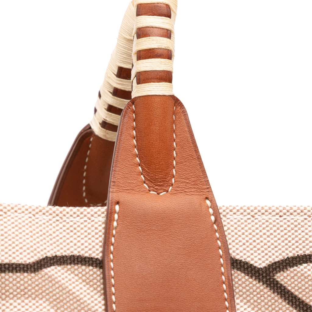 Hermès Toile H Plume Quadrige au Fil Steeple 31 - Image 10