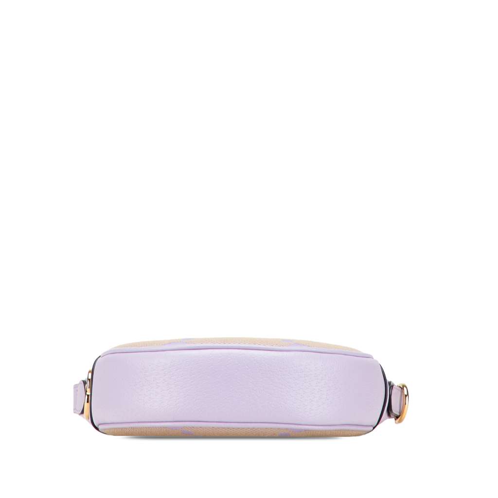 Gucci Mini Jumbo GG Canvas Ophidia Shoulder Bag - Image 6