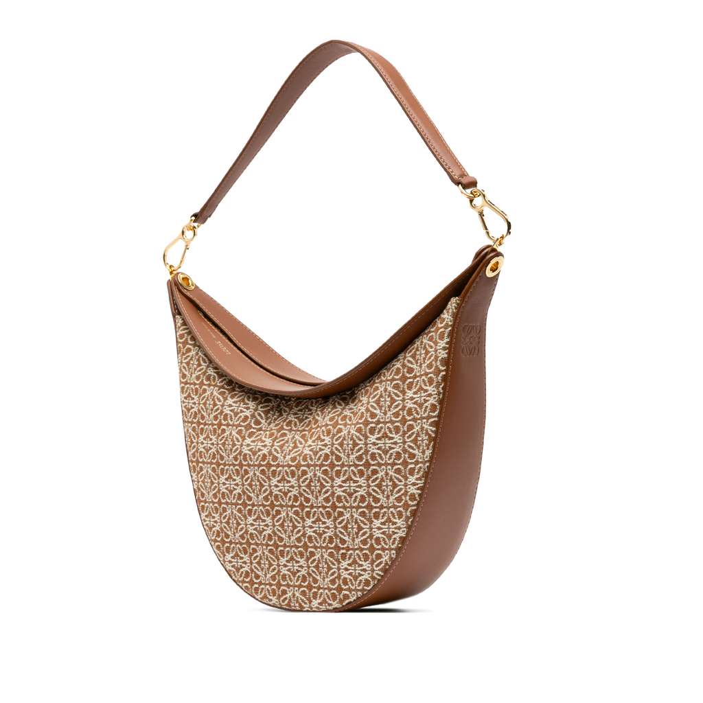 Loewe Anagram Canvas Luna Hobo - 2