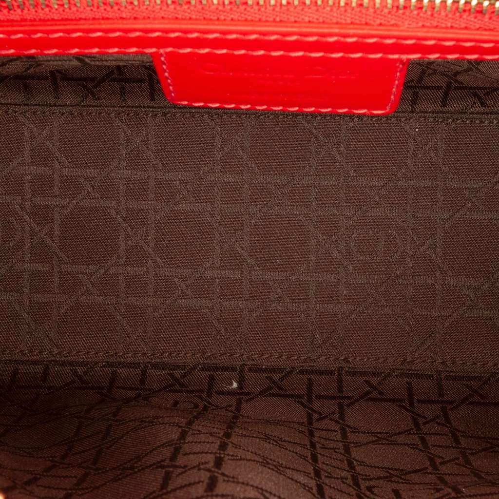 Dior Medium Patent Cannage Lady Dior - 4