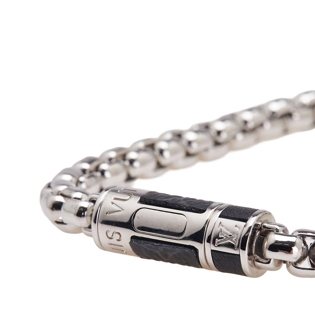 Louis Vuitton Monogram Eclipse Chain Bracelet - 4