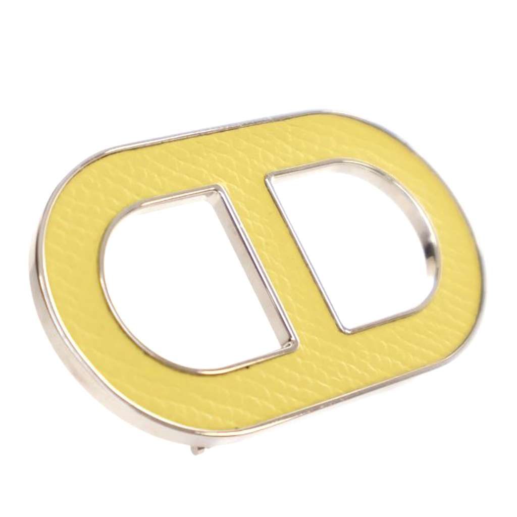 Hermès Epsom Chaine d Ancre Brooch - 2