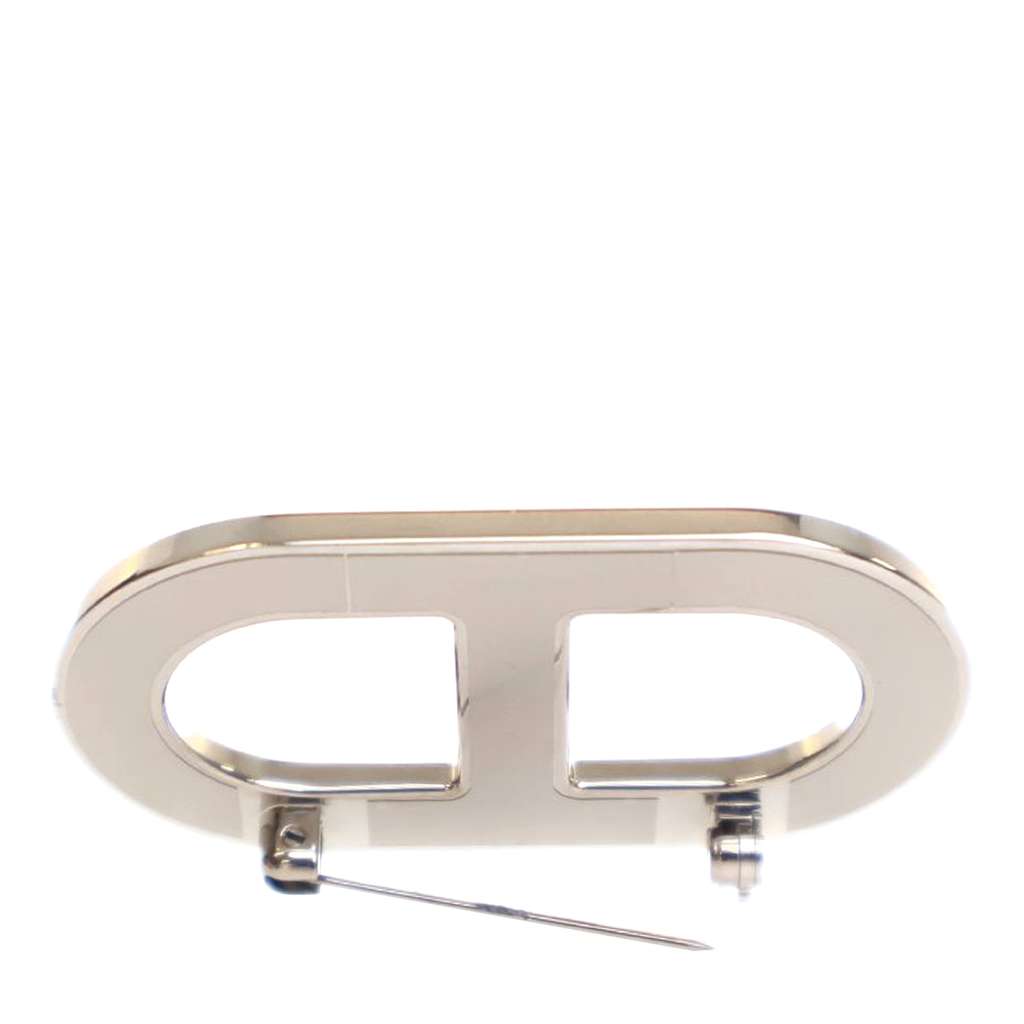Hermès Epsom Chaine d Ancre Brooch - 3