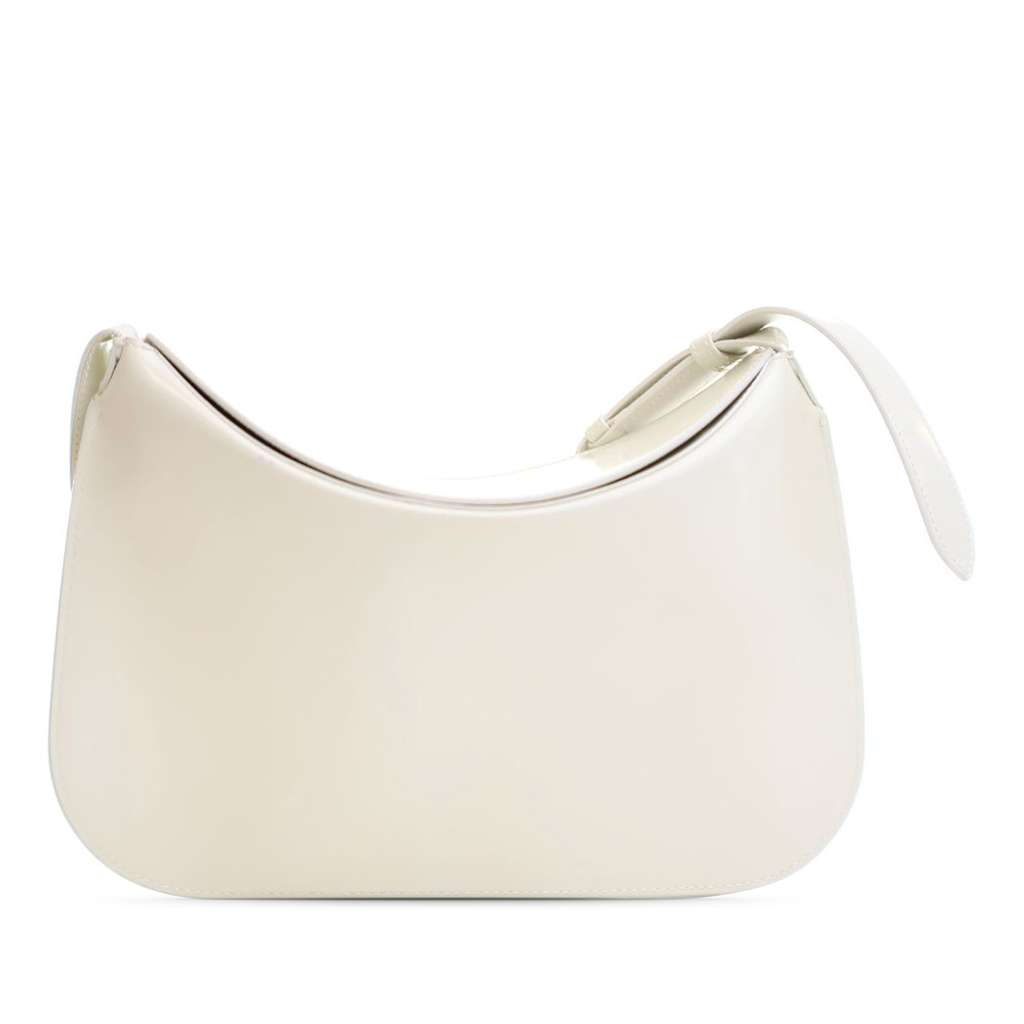 Bottega Veneta Brushed Calfskin Cradle Fold Over Shoulder Bag - Back view