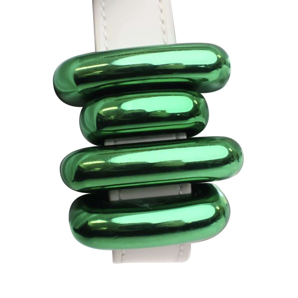 Bottega Veneta Brushed Calfskin Cradle Fold Over Shoulder Bag - Detail 1