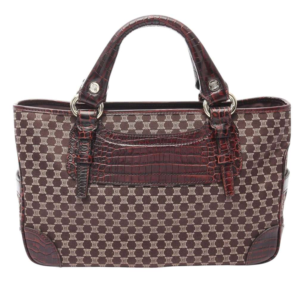 Celine Macadam Canvas Boogie Handbag