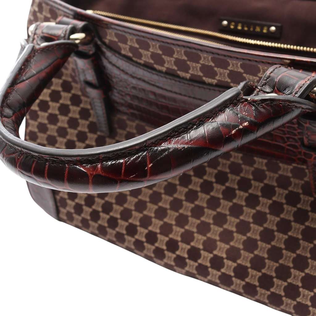 Celine Macadam Canvas Boogie Handbag - Image 10