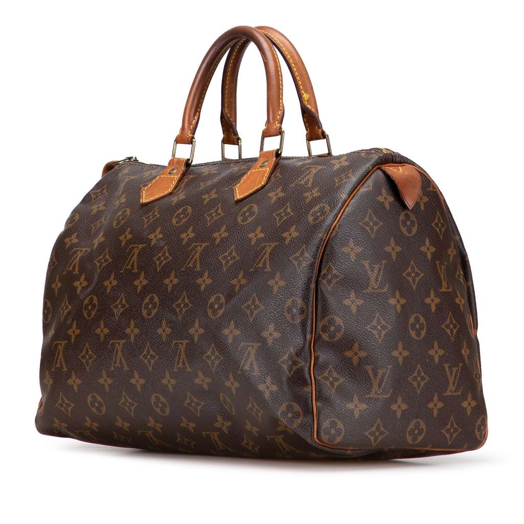 Louis Vuitton Monogram Speedy 35 - Back view