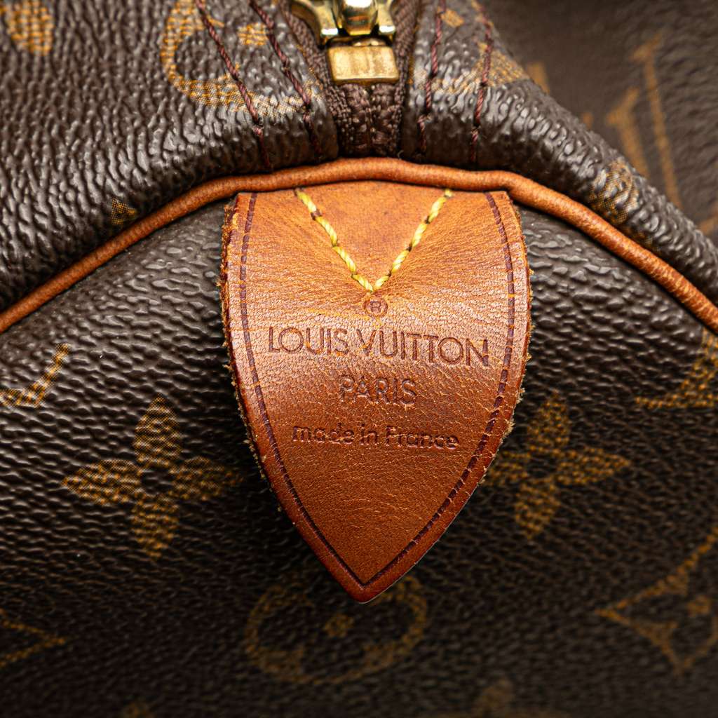 Louis Vuitton Monogram Speedy 35 - Side view