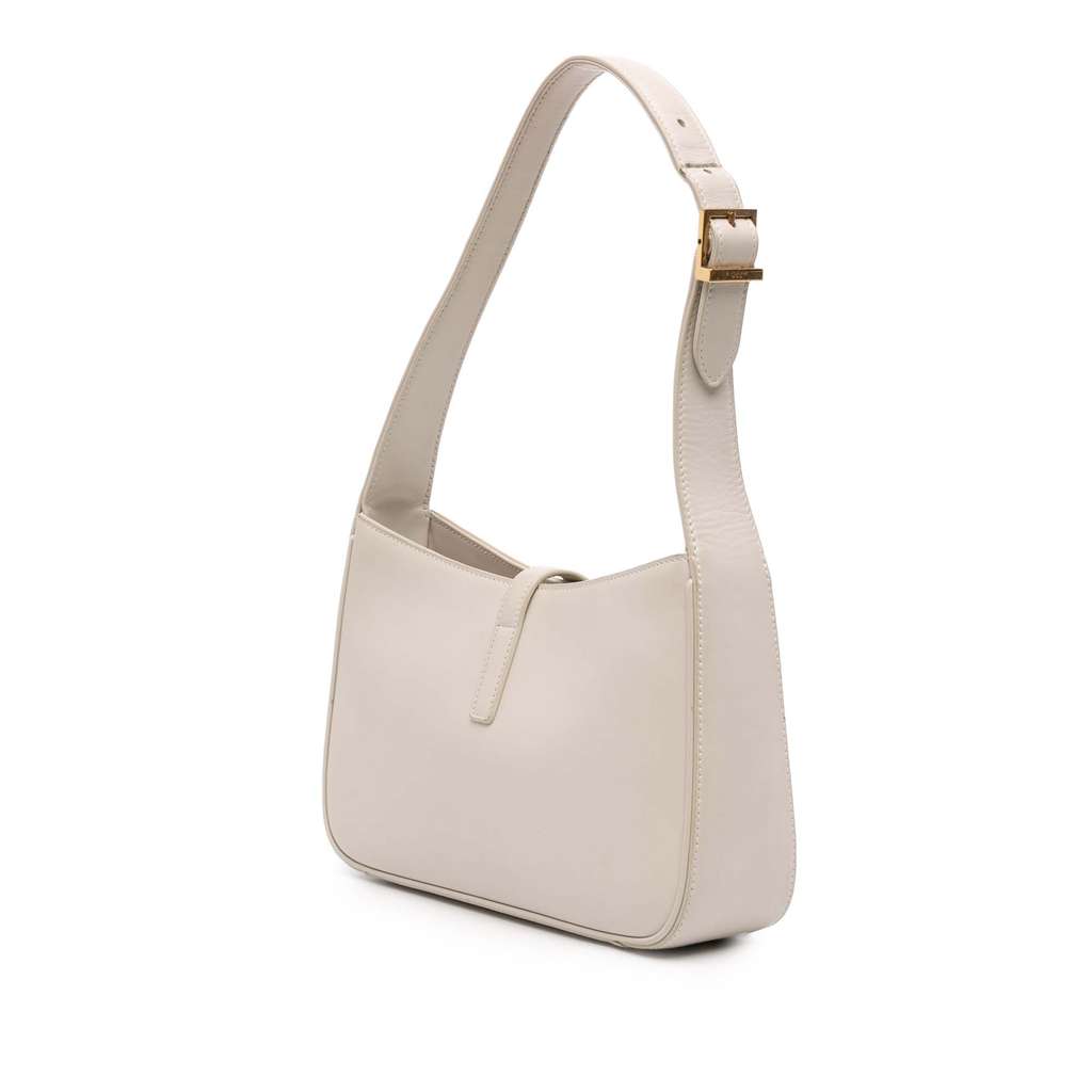 Saint Laurent Leather Le 5 a 7 Shoulder Bag - Back view