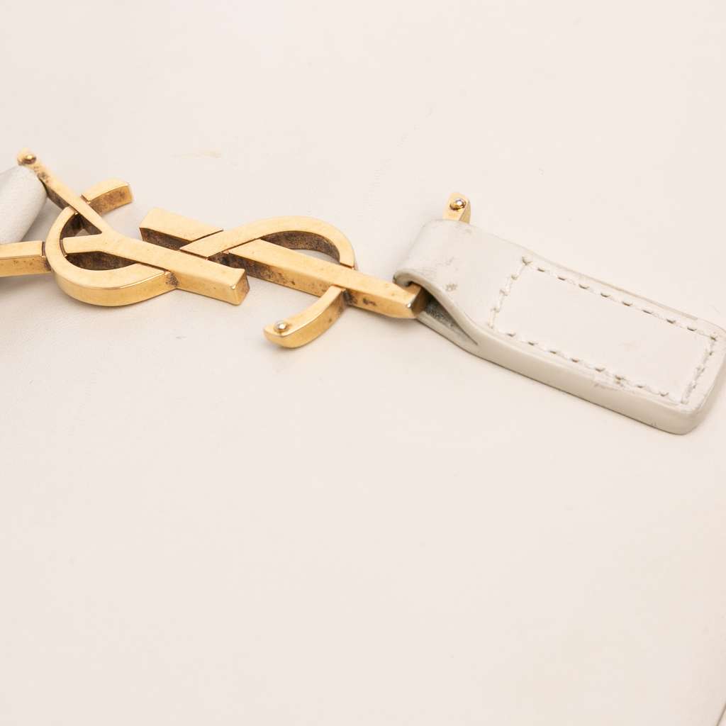 Saint Laurent Leather Le 5 a 7 Shoulder Bag - Detail 1