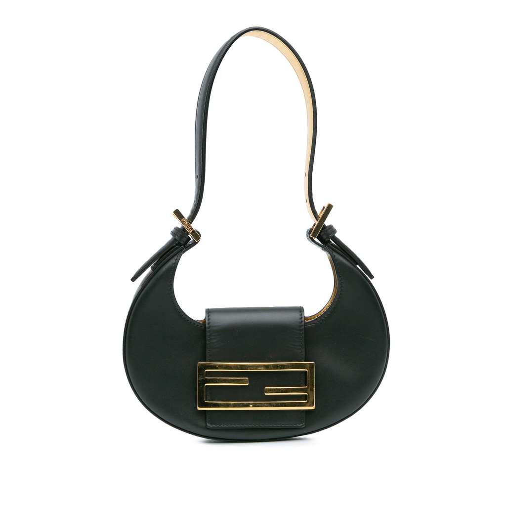 Fendi Mini Leather Cookie Hobo
