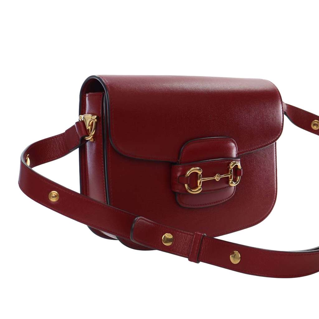 Gucci Medium Leather Horsebit 1955 Shoulder Bag - 3