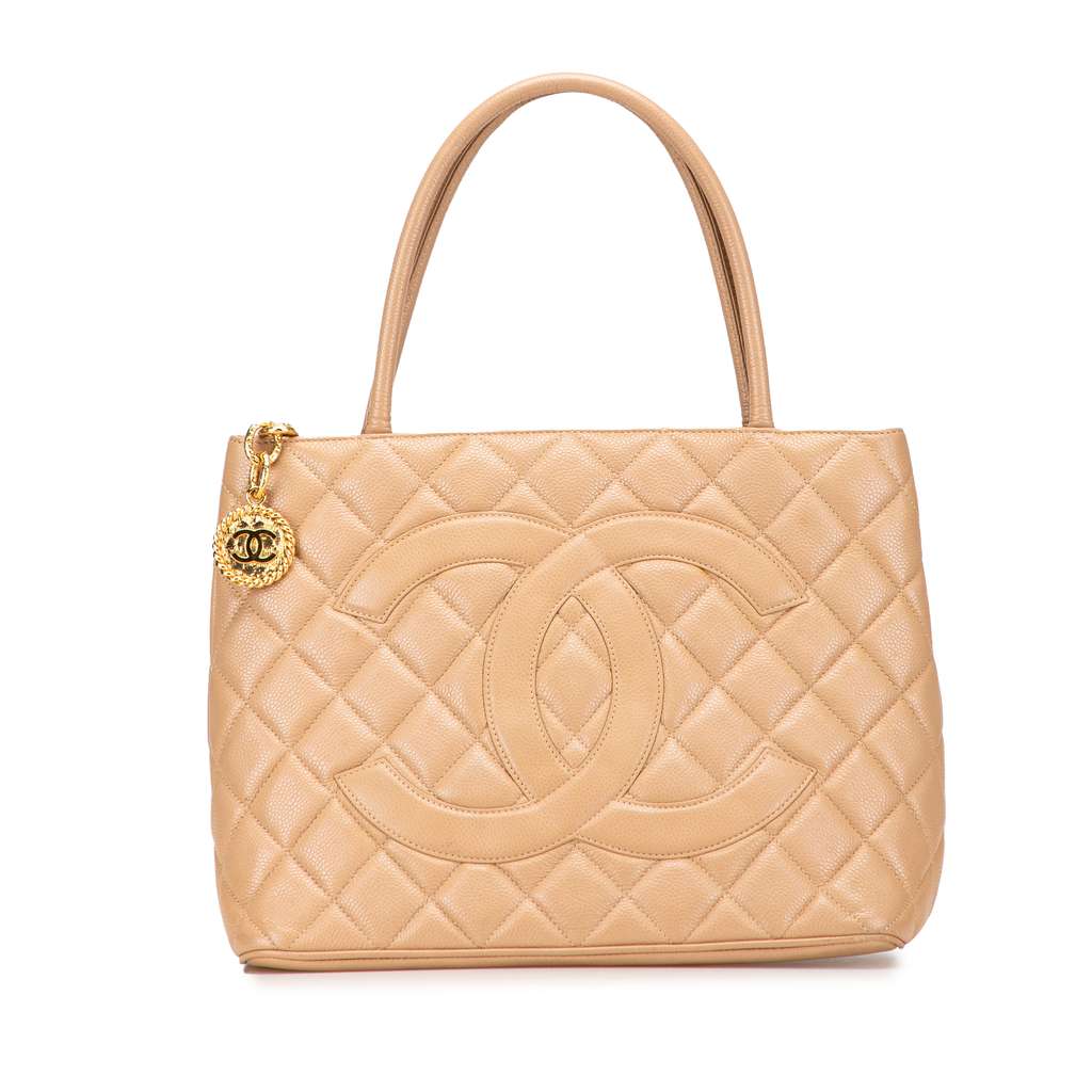 Chanel Caviar Medallion Tote