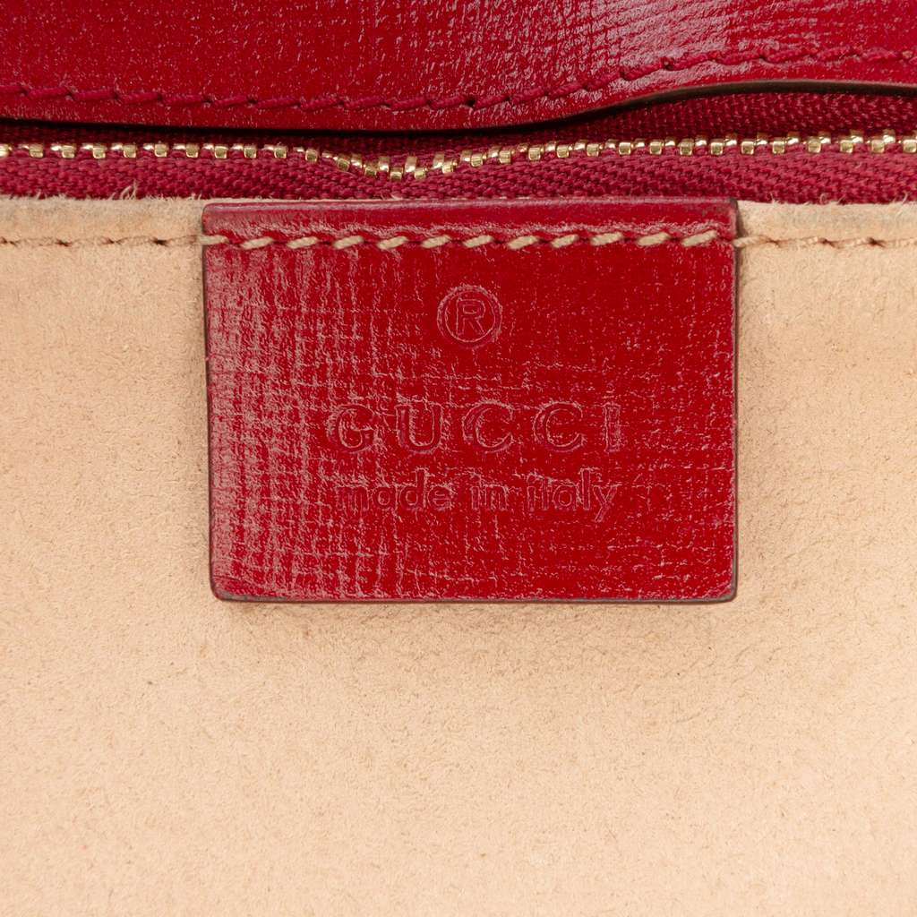 Gucci Small GG Supreme Horsebit 1955 Crossbody - Side view