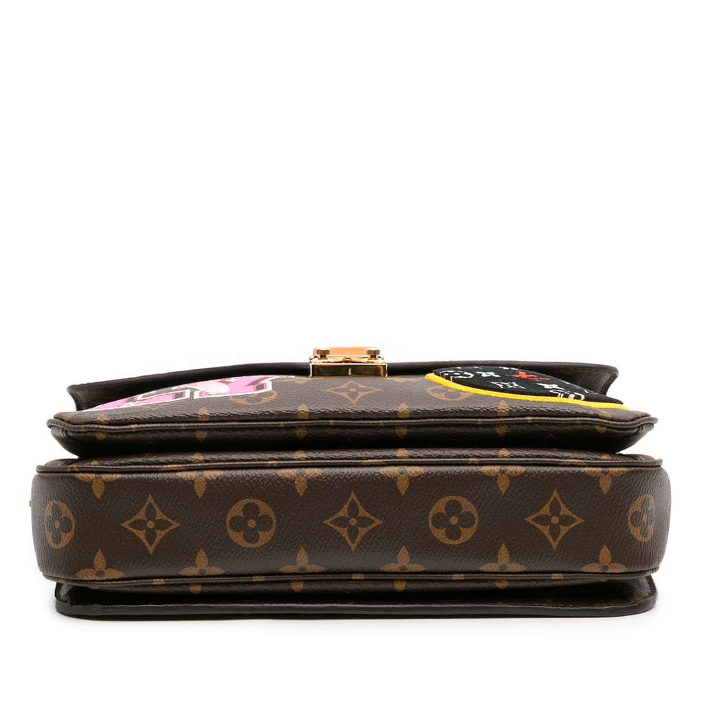 Louis Vuitton Monogram Patches Pochette Metis - Image 6