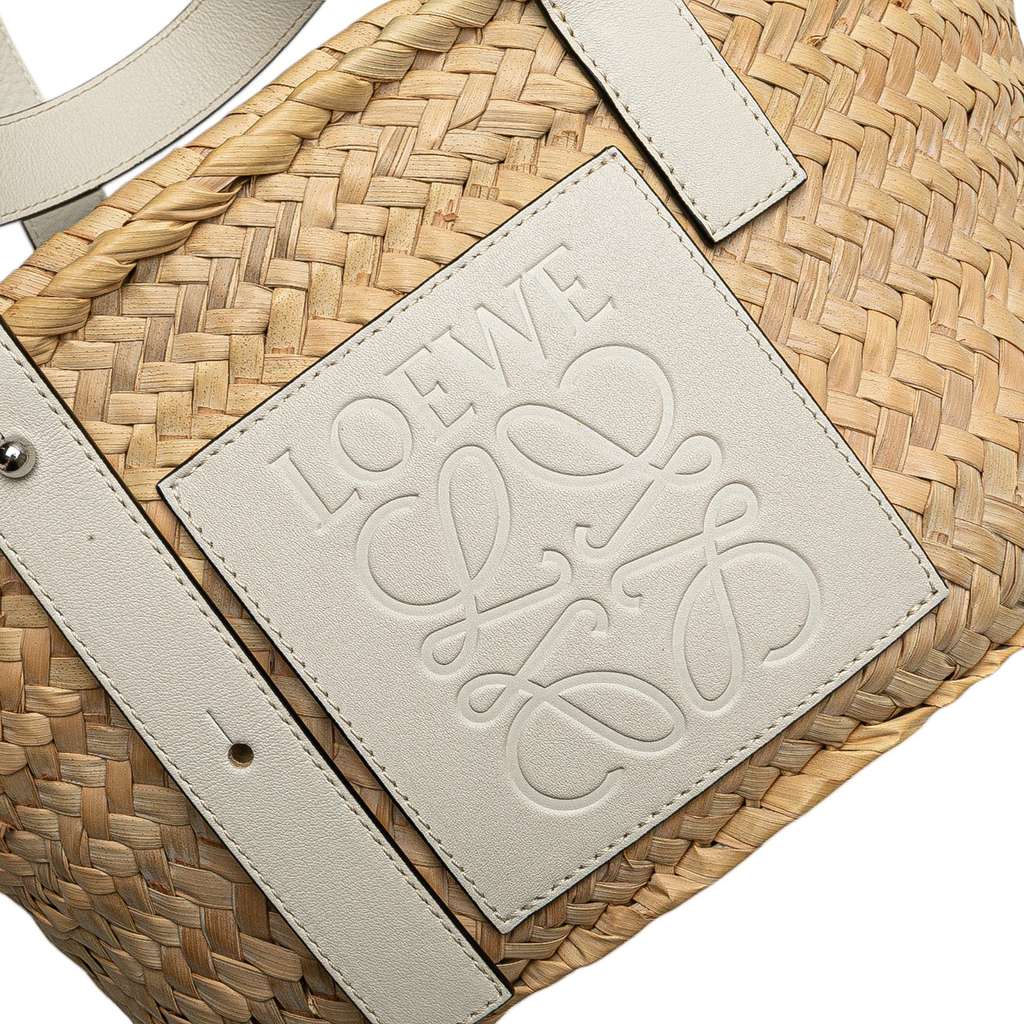 Loewe Small Raffia Basket Tote - Detail 2