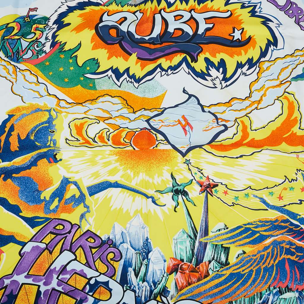 Hermès The Alfee 25th Anniversary Aube Libre Comme Lange Silk Scarf - Back view