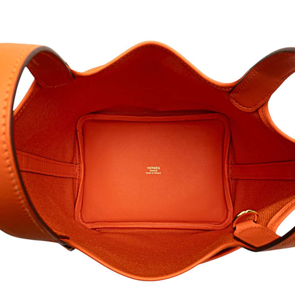 Hermès Toile Goeland and Swift Cargo Picotin Lock 18 - 4