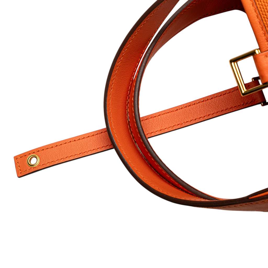 Hermès Toile Goeland and Swift Cargo Picotin Lock 18 - Detail 2