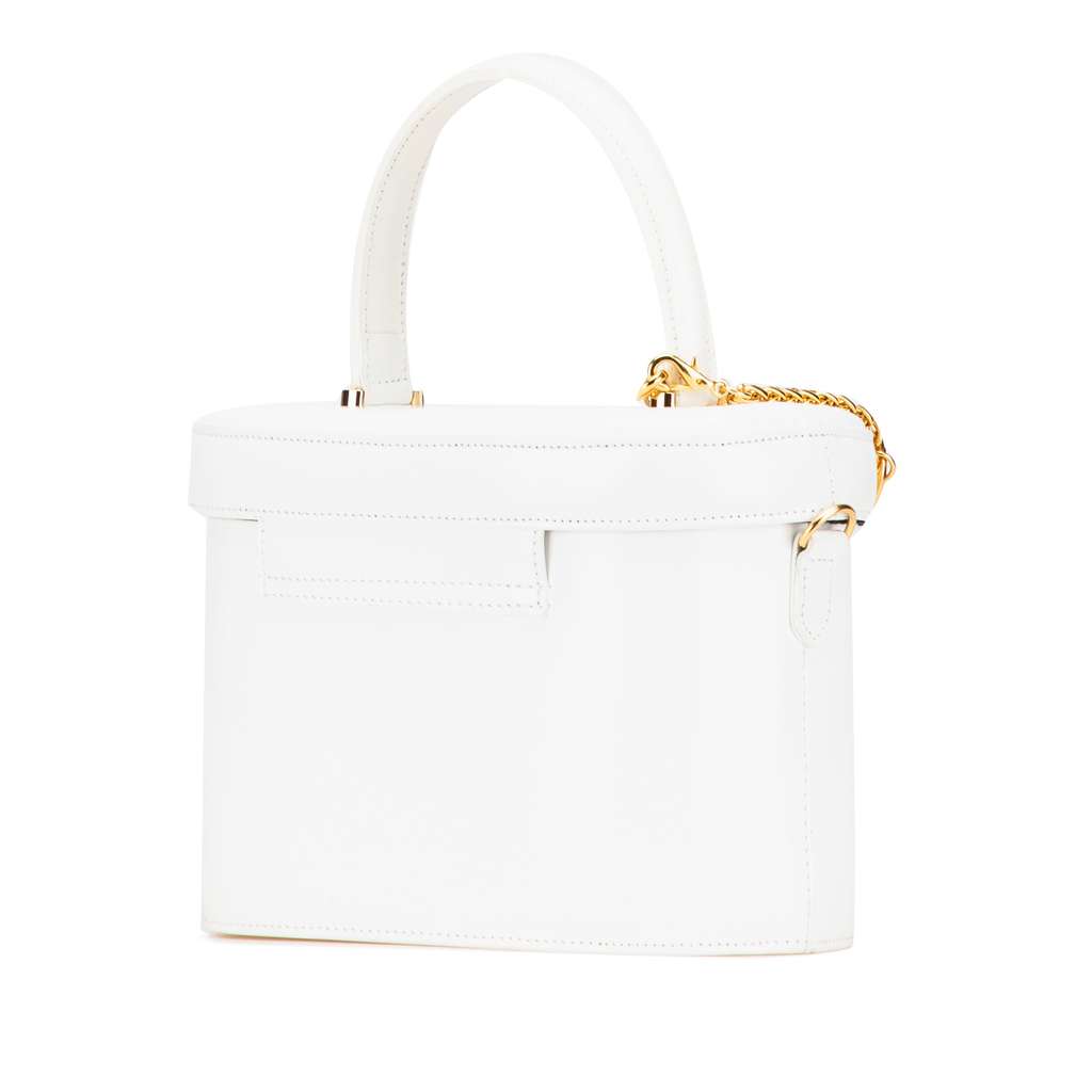 Versace Leather Sunburst Satchel - 2