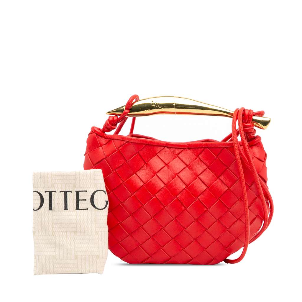 Bottega Veneta Baby Lambskin Intrecciato Sardine - Detail 2