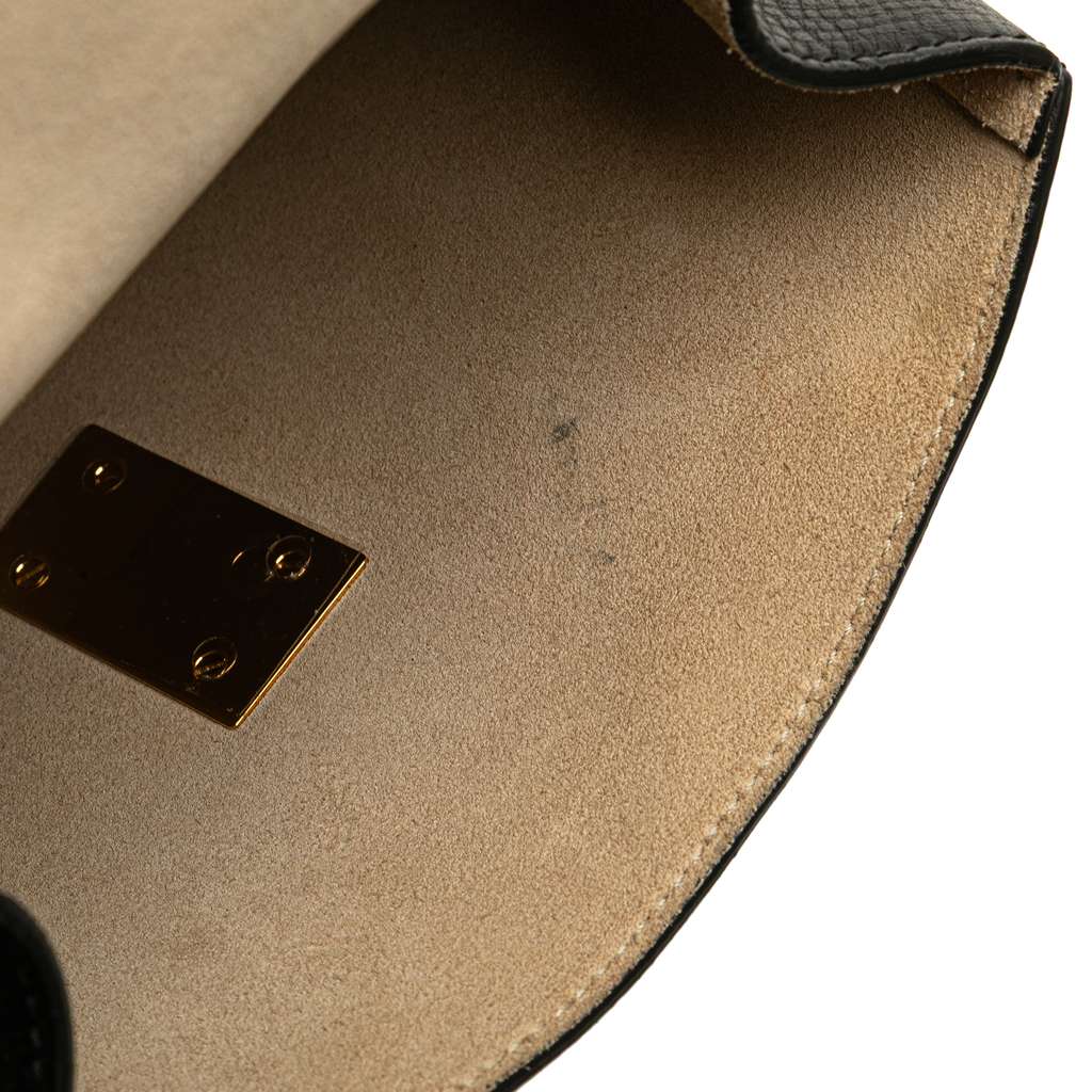 Chloé Small Bicolor Smooth and Grained Calfskin Drew Crossbody - Image 11