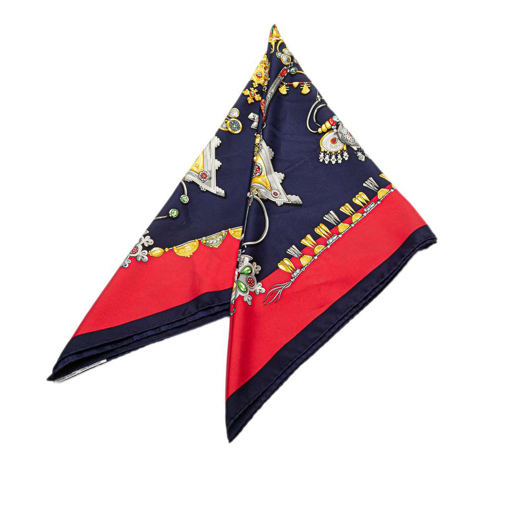 Hermès Parures des Sables Silk Scarf